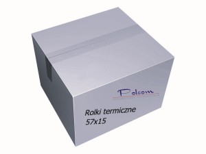 Rolki termiczne 57x15  karton 180szt. 